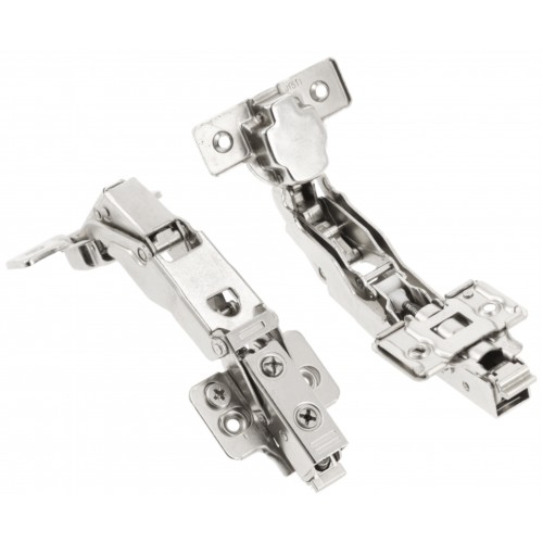 Петля GTV SilentoPro 3D 155° гидравлическая + опорная планка Н=0 clip-on - ZM-HCSLKT155-3DBEO