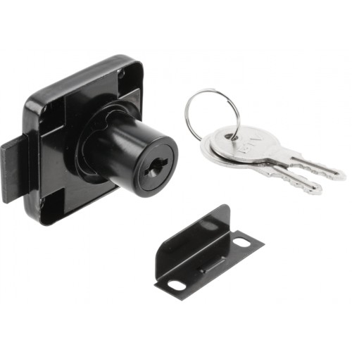 Замок квадратний GTV KM-138 чорний - ZZ-KM-138-01-S20