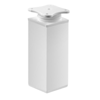 Ніжка меблева DAK-27 H-100 Білий колір