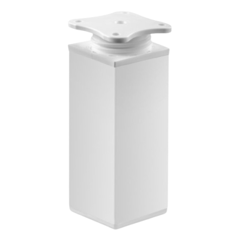 Ніжка меблева DAK-27 H-100 Білий колір - nm-dak27-100-10