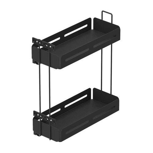 Карго Starax S-2442-UB-А, 200 мм, 2 рівні, праве, антрацит - S-2442-UB-А