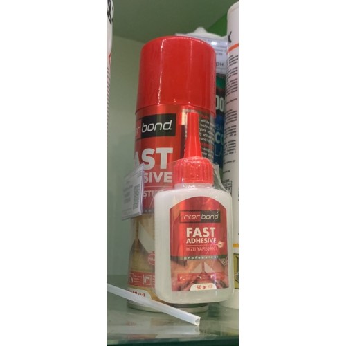 Клей двокомпонентний INTERBOND універсальний 50 г + 200 мл - 4668