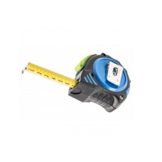 Рулетка 5 м (19мм) Högert, автостоп нейлон 2-стороння з магнітом