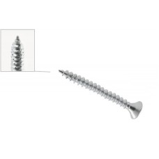 Саморізи GTV IRONFAST, 4x45мм, білий цинк (уп-500шт)