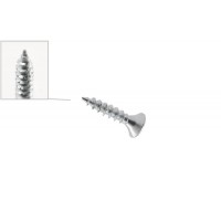 Саморізи GTV IRONFAST, 3x16мм, білий цинк (уп-1000шт)