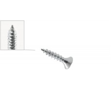 Саморізи GTV IRONFAST, 3x16мм, білий цинк (уп-1000шт)