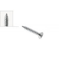 Саморізи GTV IRONFAST, 3,5x25мм, білий цинк (уп-500шт)