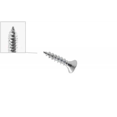 Саморезы GTV IRONFAST, 4x16мм, белый цинк (уп-1000шт) - WK-IF-PW4016-01