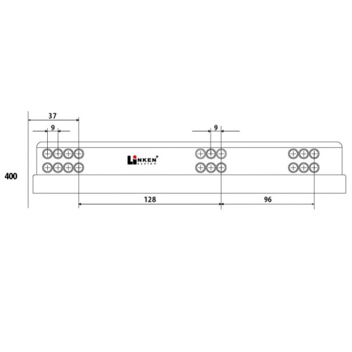 Направляющая скрытого монтажа Linken System под 16-19 мм Linken System L-400 - 11627