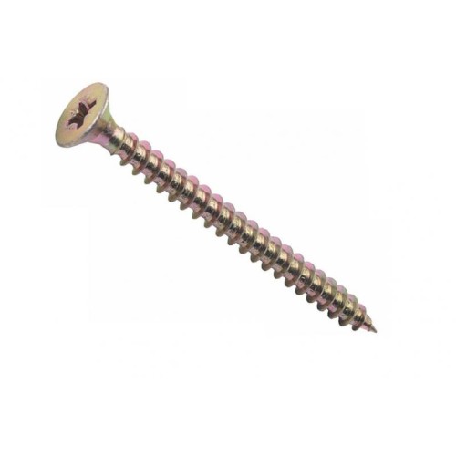 Саморіз універсальний, 6*60мм, жовтий - 11892