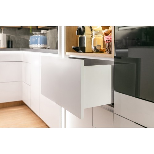 Направляющие GTV Soft Move 2в1 Modern Slide Pro, L-500мм, полное выдвижение - PB-2IN1-3D0SHX18-500-PRO