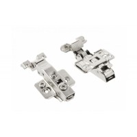 Петля GTV SilentoPro 3D для алюмінієвих рамок Накладна Гідравлічна + оп. планка Н=0 clip-on