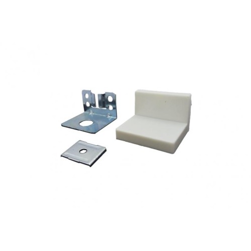 Уголок монтажный металлический Linken System с накладкой белый 35*45 - 10988