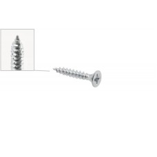 Саморізи GTV IRONFAST, 4x35мм, білий цинк (уп-500шт)