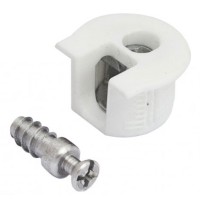 Рафікс Linken System корпус стяжки білий 16мм + гвинт