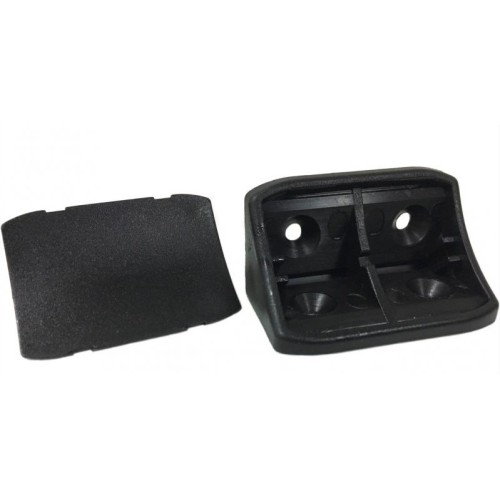 Кутник монтажний 2-ой GTV 677 чорний пластик - 5666