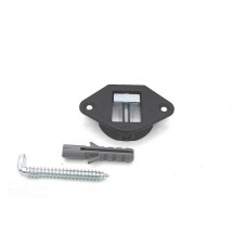 Навіс меблевий з гачком для дзеркал та стінових панелей металевий