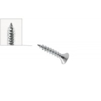 Саморізи GTV IRONFAST, 3x20мм, білий цинк (уп-1000шт)