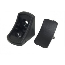 Кутник монтажний 1-й GTV 677 чорний пластик