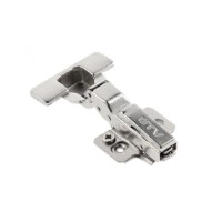 Петля GTV SilentoPro 3D 90° напівнакладна гідравлічна + оп. планка Н=0 clip-on