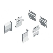 Підвіс меблевий GTV 10C (Л+П) із Заглушками, 240 кг, Білий