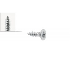 Саморізи GTV IRONFAST, 3,5x12мм, білий цинк (уп-1000шт)