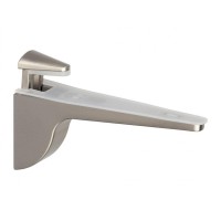 Полкоутримувач для скла GIFF Ibis L-130мм H-65мм браш сатин нікель