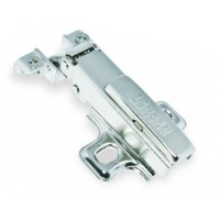 Петля LinkenSystem для алюминиевого профиля накладная с доводчиком 100° с опорной планкой H=2