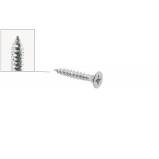 Саморізи GTV IRONFAST, 4x30мм, білий цинк (уп-500шт)