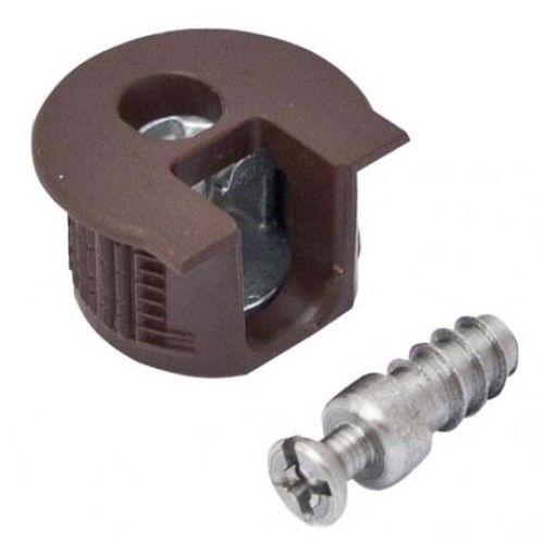 Рафікс Linken System корпус стяжки венге 16мм + гвинт - 8646