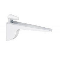 Полкотримач для скла GIFF Ibis L-130мм H-65мм білий