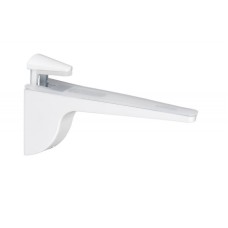 Полкотримач для скла GIFF Ibis L-130мм H-65мм білий