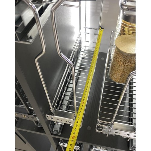 Карго 200 SPARK 3D Linken System хром ліве на прихованих напрямних - 4155