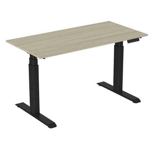 Електрична опора для столу REJS FUTURO II з регулюванням висоти 625-1275 мм, чорна, 2 мотори - TT03.2950.01.055