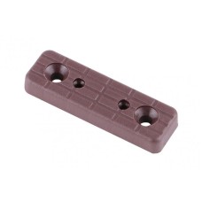 Опора подвійна під саморіз Горіх Канада, Венге