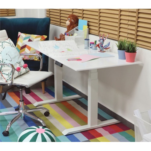 Опора для стола FUTURO с электроприводом (625мм-1275мм) цвет:белый TT03.2655.01.003 - TT03.2655.01.003