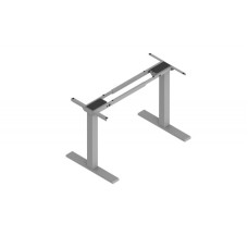 Опора для столу FUTURO Compact з електроприводом, сірий H 685-1180 мм.
