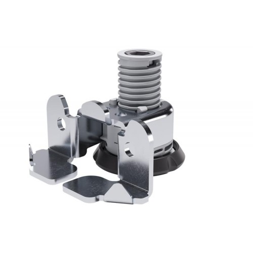 Ніжка меблева регульована збоку Italiana Ferramenta Integrato TECH G 20 мм, навантаження 175 кг - 3265