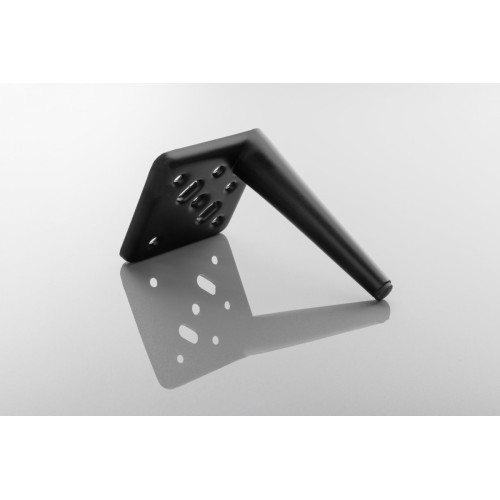 Ніжка для меблів GTV SQUARE 150 мм, чорна сталь - NM-SQUARE-150-20M
