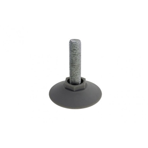 М10 Ножка регулируемая черная К-03 без планки - 1020