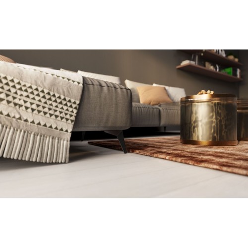 Ножка мебельная GTV STAR 125 мм, черная матовая, стальная - NM-STAR-125-20M