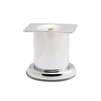 Ножка нерегулируемая цилиндрическая Pillar хром Н=80