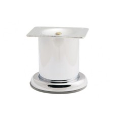 Ножка нерегулируемая цилиндрическая Pillar хром Н=80