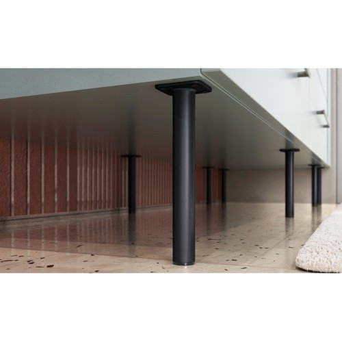 Ножка мебельная GTV RONDA SIMPLE черный H-150 мм - 14747