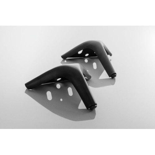 Ніжка меблева GTV STABILIS, 150 мм, чорний мат, сталева - NM-STABILIS-150-20M