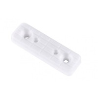 Опора подвійна під саморіз Білий