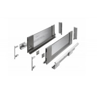 Axis Pro GLASS графіт, високий ящик 168мм, ширина 500мм