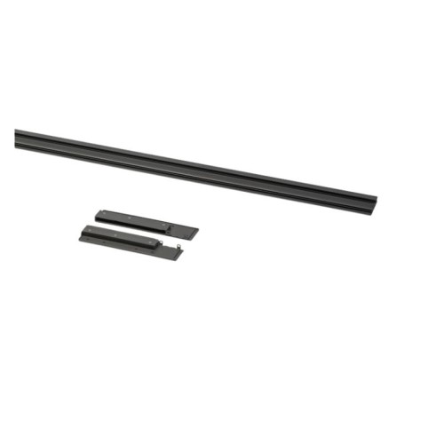 Передня панель GTV Axis Pro GLASS C2 для внутрішньої скриньки, +2 кріп, чорний, високий H167 L1200 - 16452