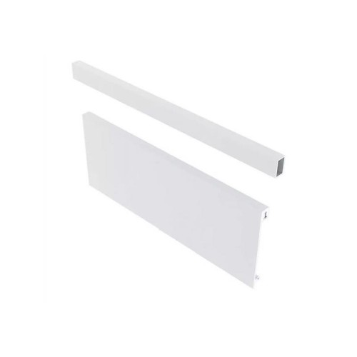 Axis Pro білий, передня панель з рейлінгом, високий ящик, 1200мм - PB-AXISPRO-PANELWEW-110R-