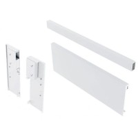 Axis Pro білий, передня панель з двома кріпленнями, висока скринька, 1200мм